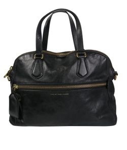 Shoulder Bag, Leather, Black, DB, S, 1*